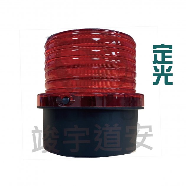 太陽能警示燈-紅色定光-磁吸式 1