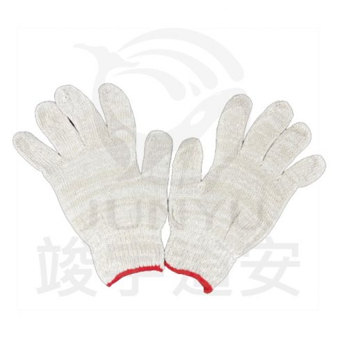 棉紗手套-白色 1