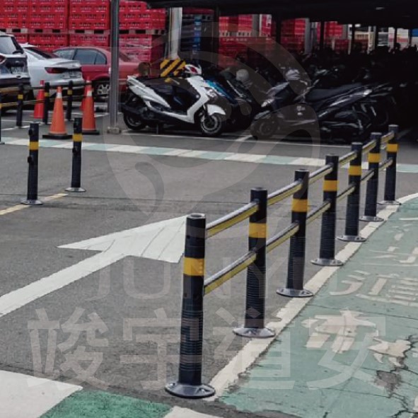 防護桿施工